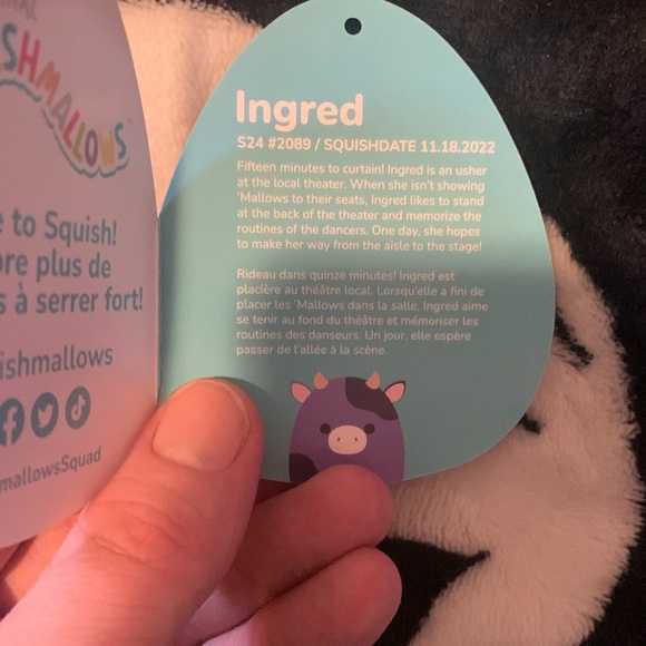 Ingred the purple cow NWT - Picture 5 of 8